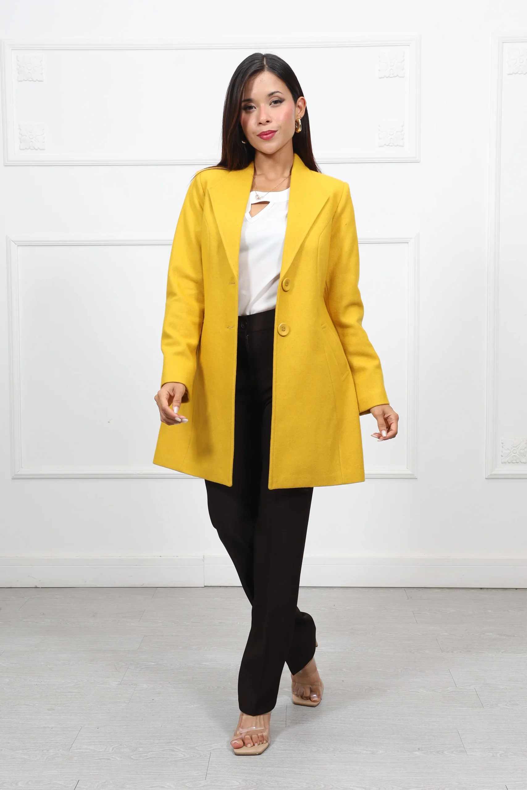 Abrigo Abril Paño Italia